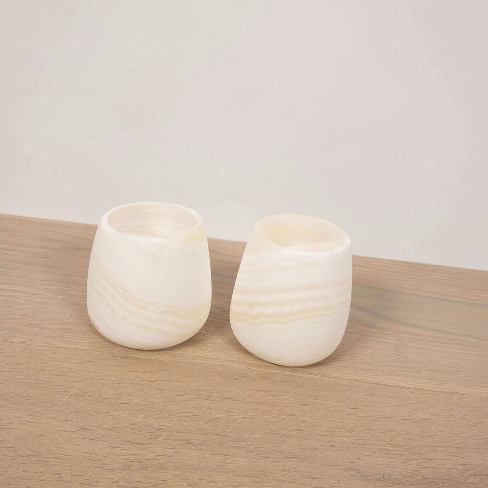 
                  
                    Sirocco Living kaarsenhouder alabaster Arduss small
                  
                