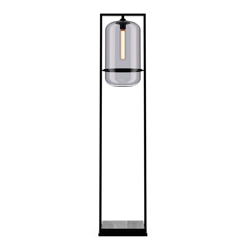 By Eve Staanlamp floor tube wood 50