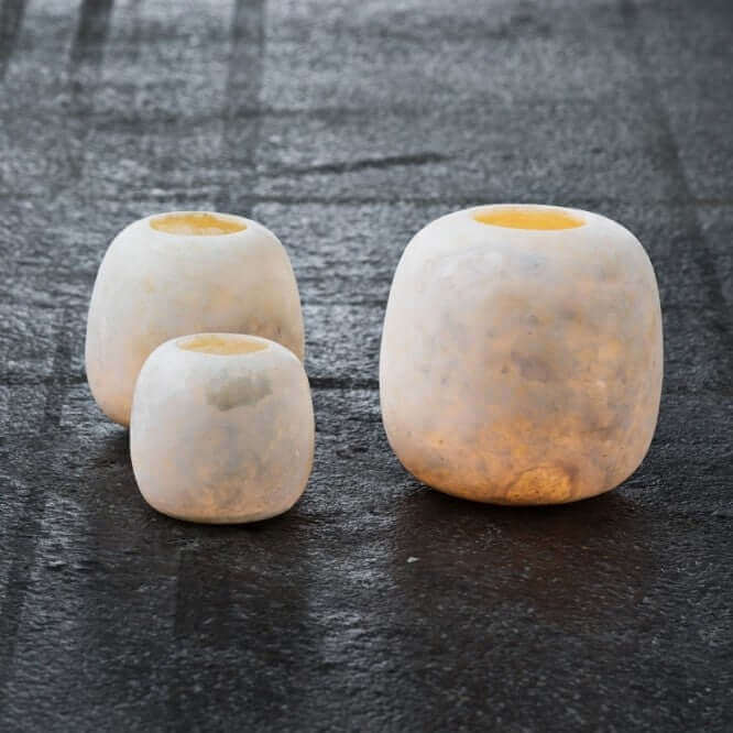 Sirocco Living Kaarsenhouder Alabaster Curra Sirocco Living Kaarsenhouder Alabaster Curra
