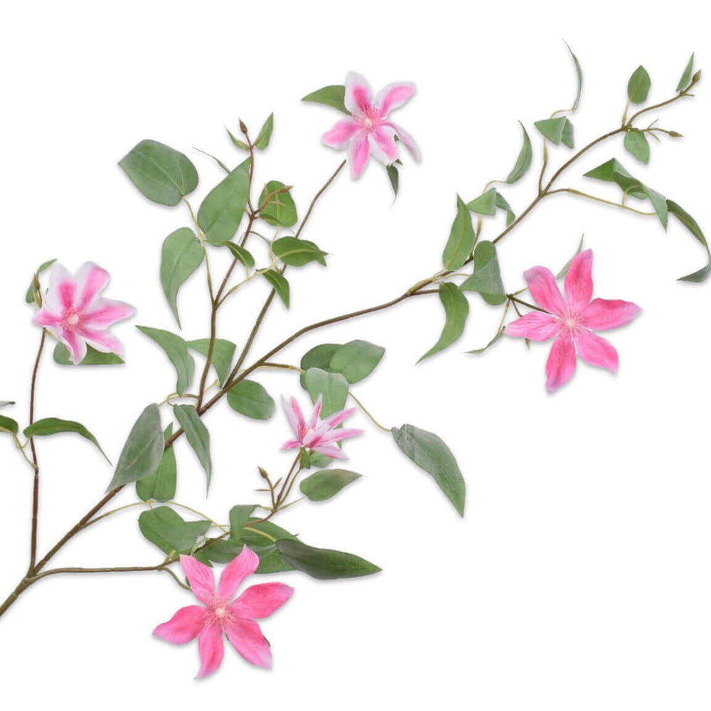 Silk-ka bloem clematis Roze 147 cm