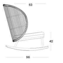 
                  
                    Vincent Sheppard Kodo Rocking Chair Wit
                  
                